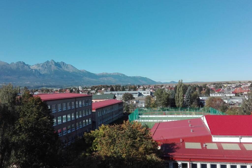 Tatra Mountains View Open-Space Apartment, N.92 포프라트 외부 사진